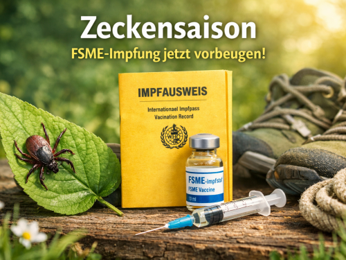 Zeckensaison: Schütze dich vor FSME